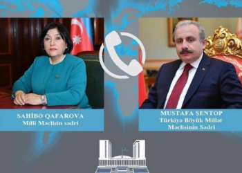 TBMM sədri Azərbaycan xalqına başsağlığı verib