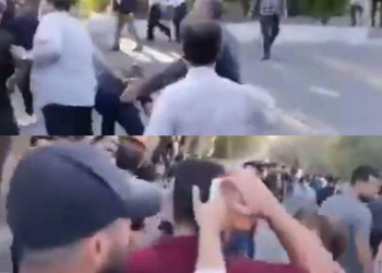 İranın repressiv qüvvələri Təbriz Universitetində tələbələrə atəş açdılar - Video