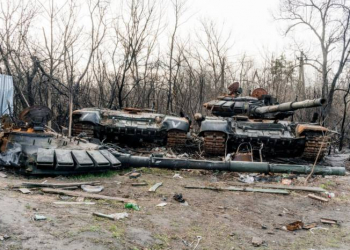 Donbasda Rusiyanın hərbi kolonu məhv edilib