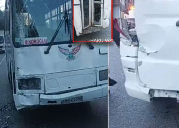 Bakıda telefonla danışaraq qəza törədən avtobus sürücüsü ilə bağlı rəsmi açıqlama - Yenilənib