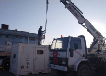 FHN-in Mobil səhra hospitalı Kahramanmaraşda quraşdırılmağa başlanılıb