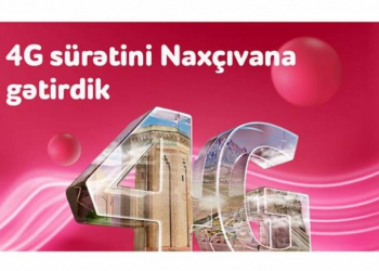 “Nar” 4G şəbəkəsi Naxçıvanda