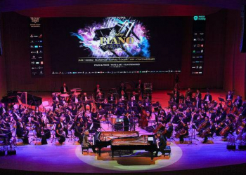 Heydər Əliyev Mərkəzində İkinci Bakı Beynəlxalq Piano Festivalının açılışı olub - Foto