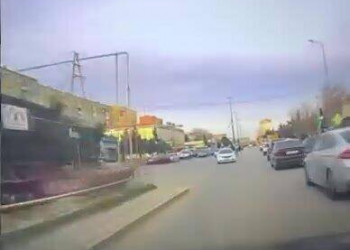 Sumqayıtda əks yola çıxan sürücü qəzaya səbəb oldu - Video