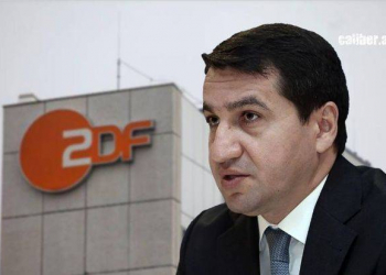 Hikmət Hacıyev ZDF-də Avropanın anti-Azərbaycan tezislərini təkzib etdi