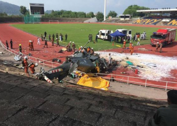 Malayziyada iki helikopter toqquşub, 10 nəfər ölüb