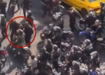 İran xüsusi təyinatlılarından küçədə qadına qarşı cinsi zorakılıq - Video