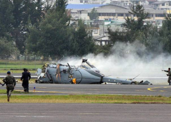 Kolumbiyada helikopterin qəzaya uğraması nəticəsində 9 əsgər həlak olub...