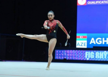 Azərbaycan gimnastı Bakıda keçirilən Dünya Kubokunda finala yüksəlib